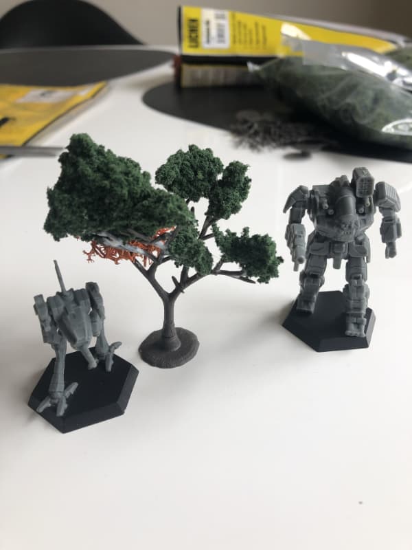 i am gerard thomas battletech model trees
