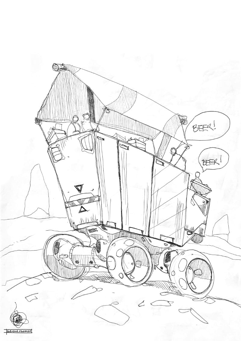 Sub Orbital Machine scenarios sketch